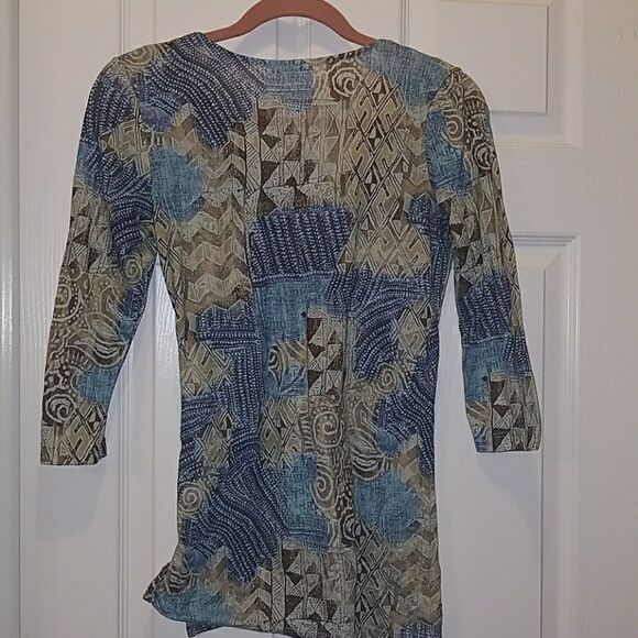 Cha Cha Vente embellished top Sz S EUC. - Picture 4 of 4
